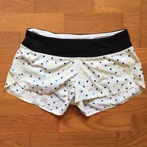 Lululemon polka dot shorts